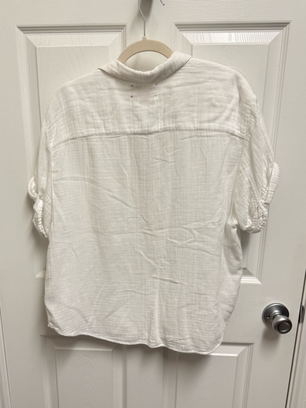 Xirena White Popover - Picture 10 of 10
